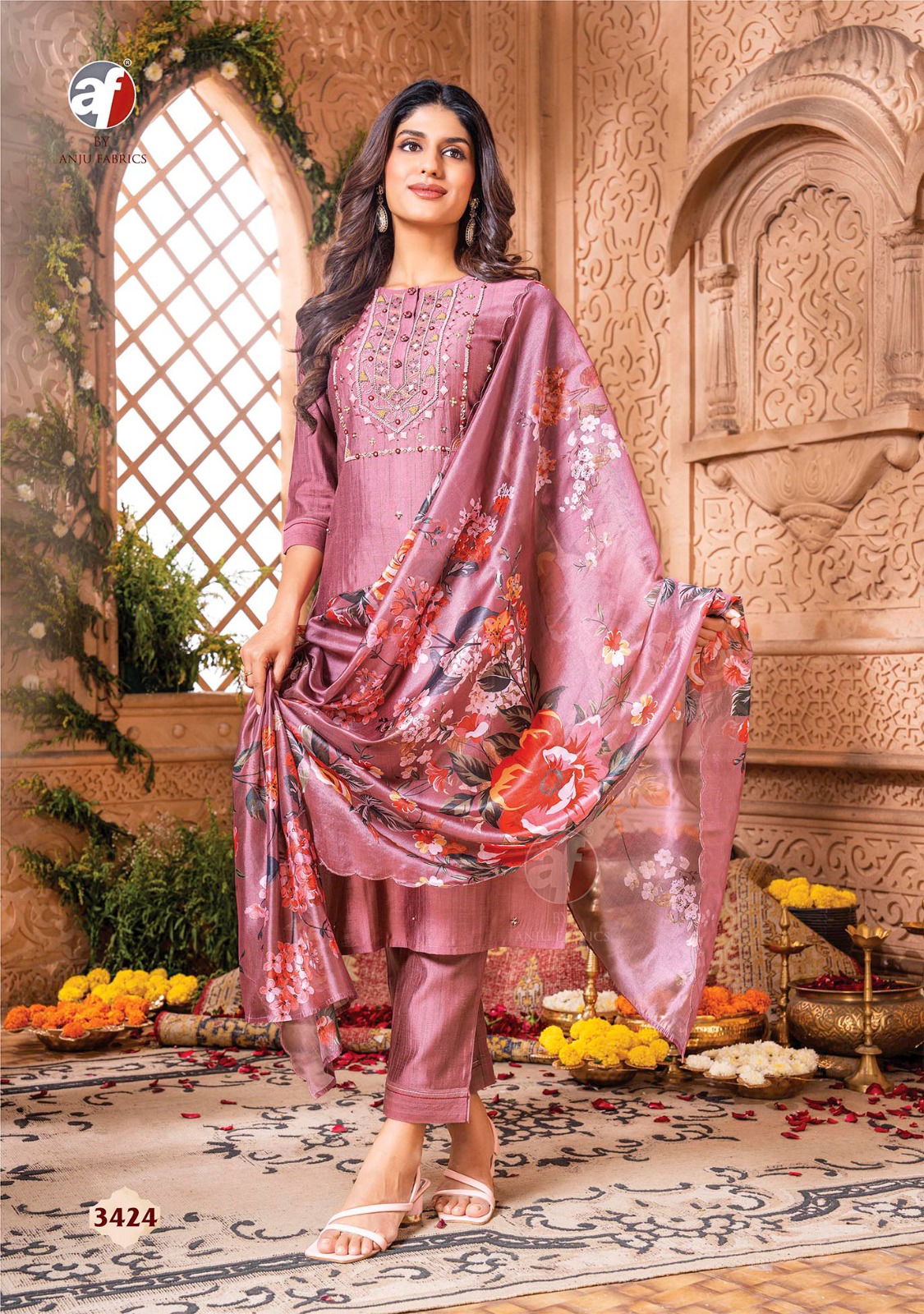 Real Touch Vol 3 By Anju Viscose Designer Kurti With Bottom Dupatta Wholesale Price In Surat